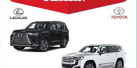 وزارة التجارة تعلن استدعاء 18,708 مركبات تويوتا ولكزس لخلل فني