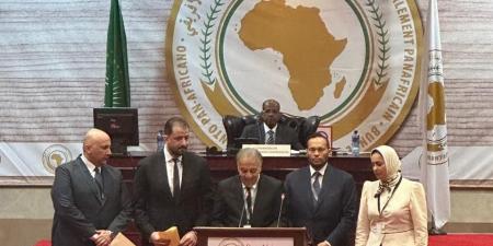 النائب
      محمد
      عبادة
      عضوا
      بالبرلمان
      الافريقى