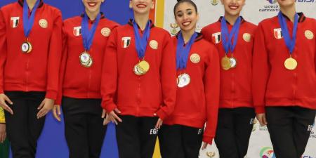 منتخب
      الجمباز
      الإيقاعي
      للجماعي
      كبار
      يتوج
      بذهبية
      البطولة
      الافريقية