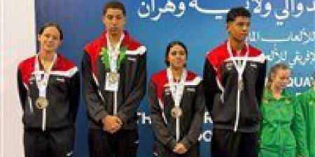 منتخب
      مصر
      للسباحة
      يحصد
      25
      ميدالية
      في
      بطولة
      إفريقيا
      وهران
      2026