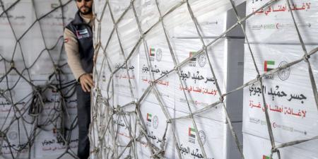 «تنسيق
      مصري
      إماراتي
      مشترك»..
      وصول
      آخر
      طائرات
      جسر
      حميد
      الجوي
      إلى
      العريش
      لدعم
      غزة