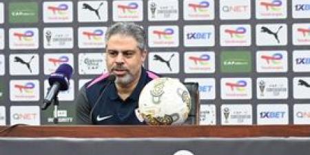 معتمد جمال: نهائي الكونفدرالية شوطان.. وهدفنا العودة بنتيجة إيجابية من الجزائر