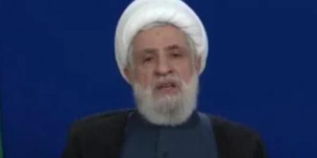 نعيم قاسم يؤكد أن لبنان يواجه عدوا إسرائيليا يطمح للتوسع