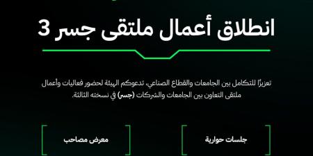 الهيئة العامة للتطوير الدفاعي تطلق ملتقى “جسر” الثالث بالرياض