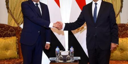 «الحوار
الاستراتيجي
المصري
اليمني»..
توافق
حاسم
على
رفض
عسكرة
البحر
الأحمر
وحماية
الملاحة