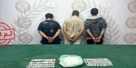 القبض على مقيم مصري ومواطنين بجدة لترويج الحشيش والشبو والهيروين