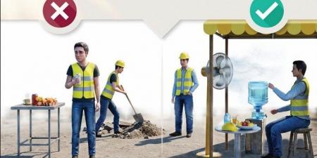 وزارة الصحة: شرب الماء البارد بانتظام خلال الأجواء الحارة