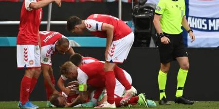 بالفيديو| سقوط لاعب مغشياً عليه يلغي مباراة ودية بين منتخبين