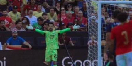 ملخص تألق مصطفى شوبير في حراسة مرمي منتخب مصر أمام البرازيل.. فيديو