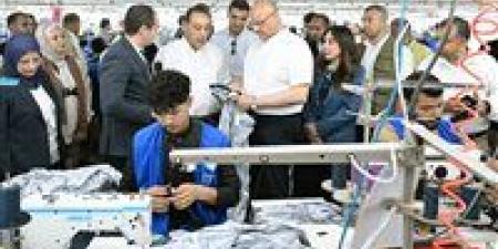 رئيس
الوزراء
يفتتح
التوسعات
الجديدة
بمشروع
"شاهينلر
إيجيبت
2"
لصناعة
الملابس
الجاهزة
ببرج
العرب
الجديدة