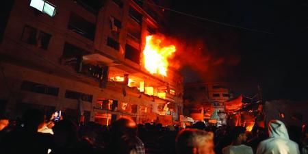 4 شهداء و5 مصابين إثر قصف للاحتلال الإسرائيلي استهدف شمال غرب مدينة غزة