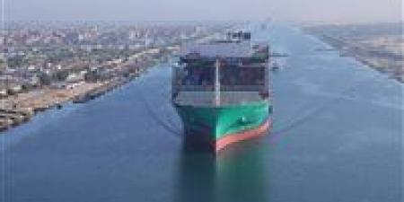 لأول مرة.. قناة السويس تشهد عبور سفينة الحاويات العملاقة CMA CGM VENDOME