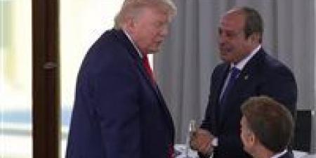 الرئيس
السيسي
يلتقي
ترامب
وماكرون
لبحث
تطورات
الأوضاع
الإقليمية
والدولية