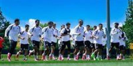 منتخب
مصر
يتدرب
على
ملعب
جامعة
جونزاجا
استعدادًا
لمواجهة
نيوزيلندا