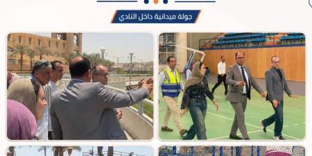 رئيس
جامعة
حلوان
يتفقد
المنشآت
والملاعب
الرياضية
بالنادي