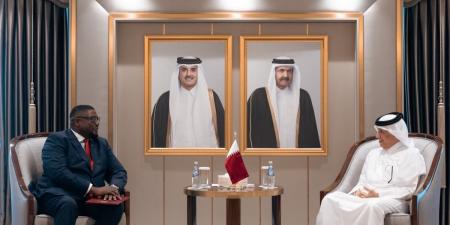 وزير الدولة للشؤون الخارجية يودع سفير مالاوي