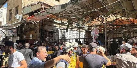 مصرع 4 أشخاص وإصابة 11 في انفجار داخل مقهى بدمشق