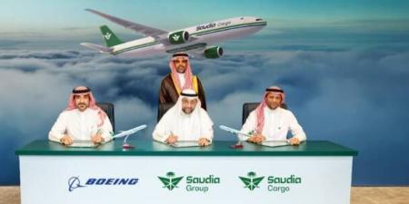 مجموعة
السعودية
توقع
اتفاقية
مع
بوينغ
لشراء
أربع
طائرات
شحن
من
طراز
777