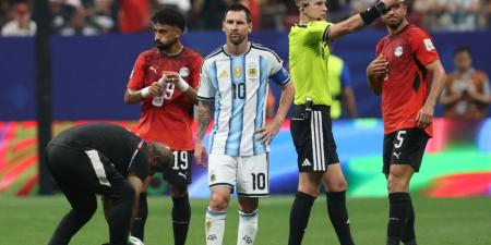 بالأرقام.. ماذا قدم منتخب مصر في الشوط الأول أمام الأرجنتين بكأس العالم2026؟