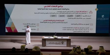 40 ألف ريال قبل السفر و20 ألف شهرياً.. تعرف على مخصصات الابتعاث وميزة استثنائية لأوائل الثانوية القطريين