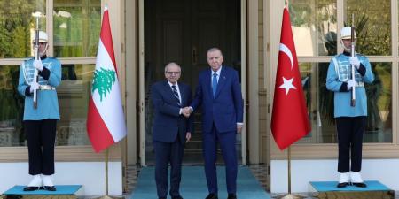  الرئيس التركي يؤكد دعم بلاده للبنان ويدعو لانسحاب الكيان الإسرائيلي من كامل أراضيه