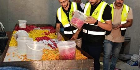 ضبط
2
طن
حلوى
فاسدة
داخل
مصنع
غير
مرخص
بالغربية