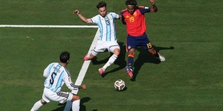 نتيجة
مباراة
نهائي
كأس
العالم
بين
إسبانيا
والأرجنتين
بعد
75
دقيقة