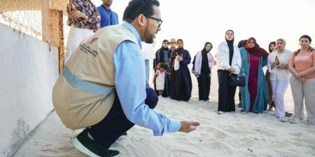 تجربة ميدانية لطلاب برزان في حماية سلاحف