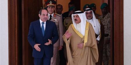 ملك
      البحرين
      مهنئا
      السيسي
      بذكرى
      ثورة
      23
      يوليو:
      نحرص
      على
      تعزيز
      العلاقات
      والارتقاء
      بها