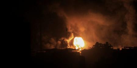 استشهاد فلسطينيين اثنين وإصابة آخرين في قصف إسرائيلي على غزة
