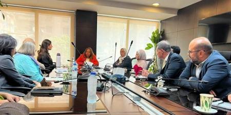 مى عبد الحميد تبحث مع بعثة البنك الدولي إعداد دراسة متخصصة عن الإسكان في مصر
