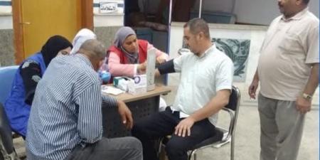 "100 يوم صحة" تقدم آلاف الخدمات الطبية بالوادي الجديد