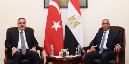وزيرا خارجية مصر وتركيا يبحثان القضايا الإقليمية وتعزيز العلاقات الثنائية