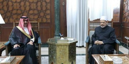شيخ الأزهر يستقبل السفير السعودي لبحث تعزيز التعاون المشترك