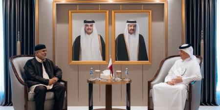 وزير الدولة للشؤون الخارجية يودع سفير ليبيا