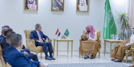 وزير العدل يبحث مع رئيس مجلس القضاء الأعلى العراقي تعزيز التعاون القضائي والقانوني