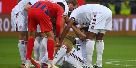 عقب انهياره مرتين في الملعب.. لاعب بايرن ميونخ يكشف حقيقة حالته الصحية