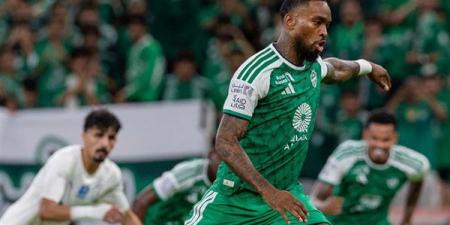 الدوري السعودي، الأهلي يتقدم على أبها بثنائية توني في الشوط الأول