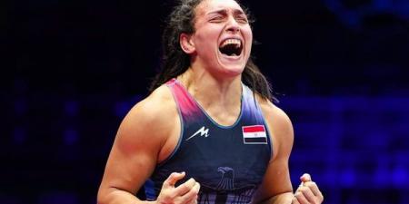 سمر حمزة تتأهل إلى نهائي المصارعة في دورة ألعاب البحر المتوسط