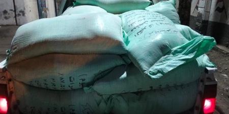 إحباط محاولة تهريب 2.8 طن دقيق بلدي مدعم للسوق السوداء بالفيوم