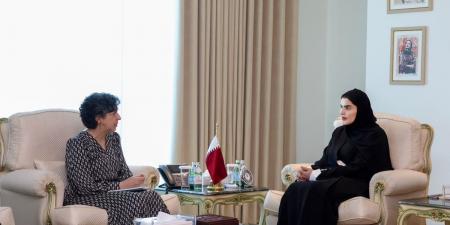 وزير الدولة للتعاون الدولي تجتمع مع سفيرة البرتغال