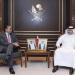 محافظ مصرف قطر المركزي يجتمع مع الرئيس المشارك لإدارة الثروات العالمية في بنك "يو بي اس"