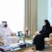 وزير الدولة للتعاون الدولي تجتمع مع السفير الإماراتي