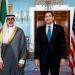 وزيرا خارجية الولايات المتحدة والكويت يؤكدان على مواصلة التنسيق السياسي والدفاعي المشترك