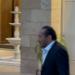 علي الحجار وأحمد فؤاد هنو ونادية مصطفى في عزاء هاني شنودة