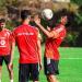 الجهاز الفني للمنتخب يراقب لاعبي الأهلي الدوليين أمام برشلونة