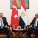 وزيرا خارجية مصر وتركيا يبحثان القضايا الإقليمية وتعزيز العلاقات الثنائية