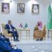 وزير العدل يبحث مع رئيس مجلس القضاء الأعلى العراقي تعزيز التعاون القضائي والقانوني