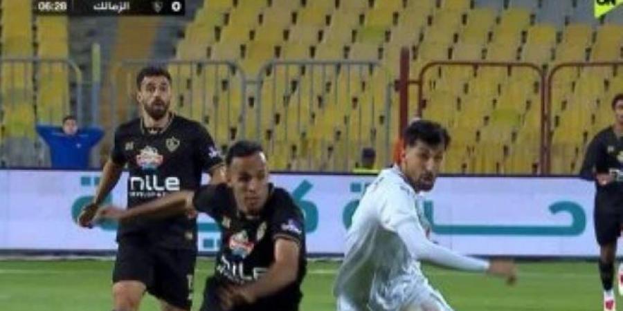 تعادل سلبى بين الزمالك والمصرى بعد 15 دقيقة