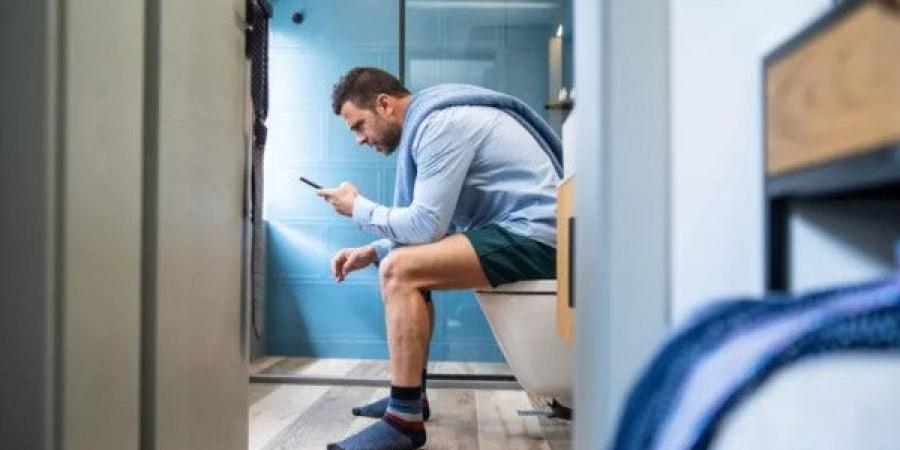 دراسة تحذر:استخدام الهاتف في الحمام يزيد خطر الإصابة بالبواسير